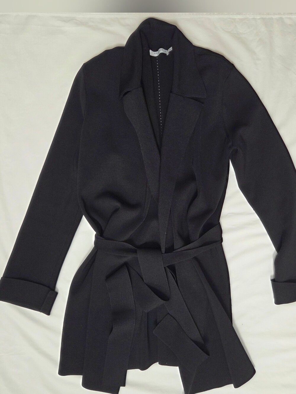 MM Lafleur Merritt Wrap Jardigan Black XL - Picture 3 of 10
